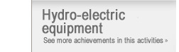 Hydro-electric equipment